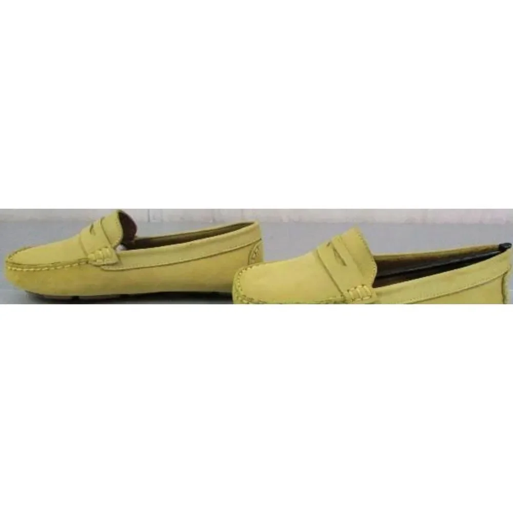 New in Box Charleston Shoe Co Kid's Tradd Lime Penny Loafers Size 2